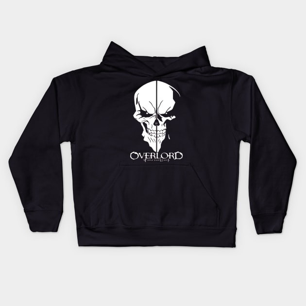 Overlord Ainz Ooal Gown Kids Hoodie by OtakuPapercraft